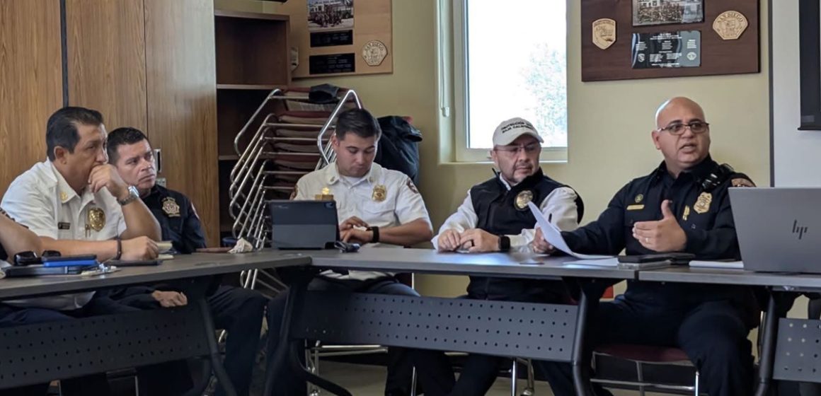 Tecate fortalece coordinación binacional para la atención de incendios forestales