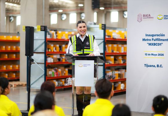 Mercado Libre inaugura centro de distribución en Tijuana