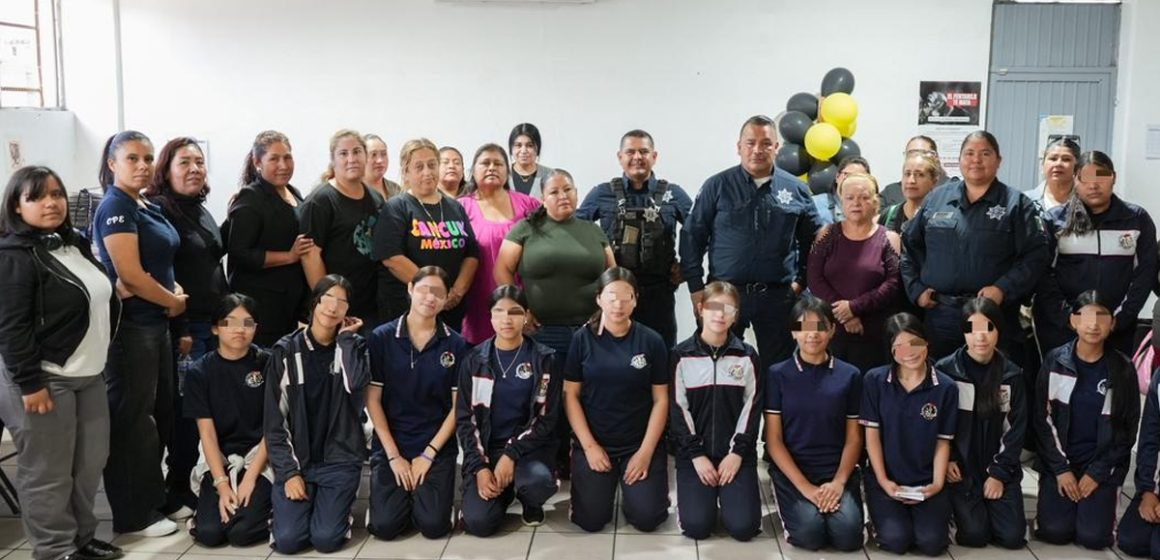 SSPCM refuerza prevención con programa “Mujer Segura” en secundaria de Tijuana
