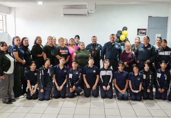 SSPCM refuerza prevención con programa “Mujer Segura” en secundaria de Tijuana