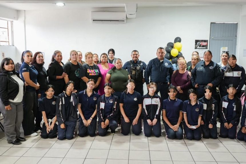 SSPCM refuerza prevención con programa “Mujer Segura” en secundaria de Tijuana