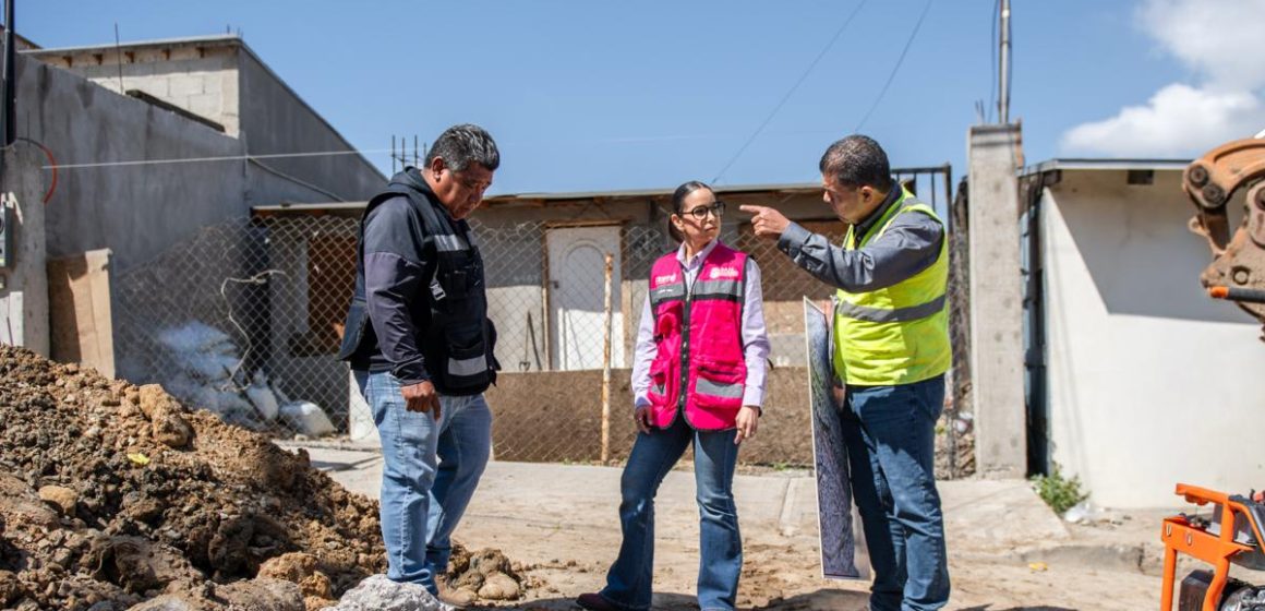 Atiende CESPT redes sanitarias antiguas en la Francisco Villa