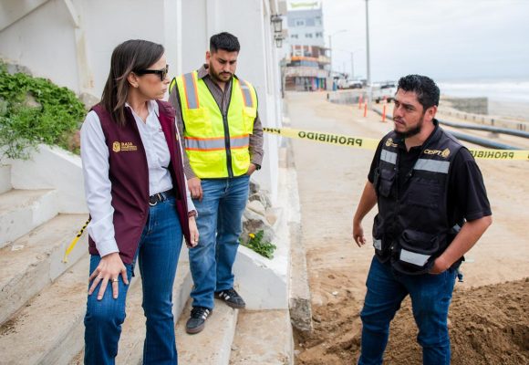 CESPT rehabilita red sanitaria en andadores de Playas de Tijuana