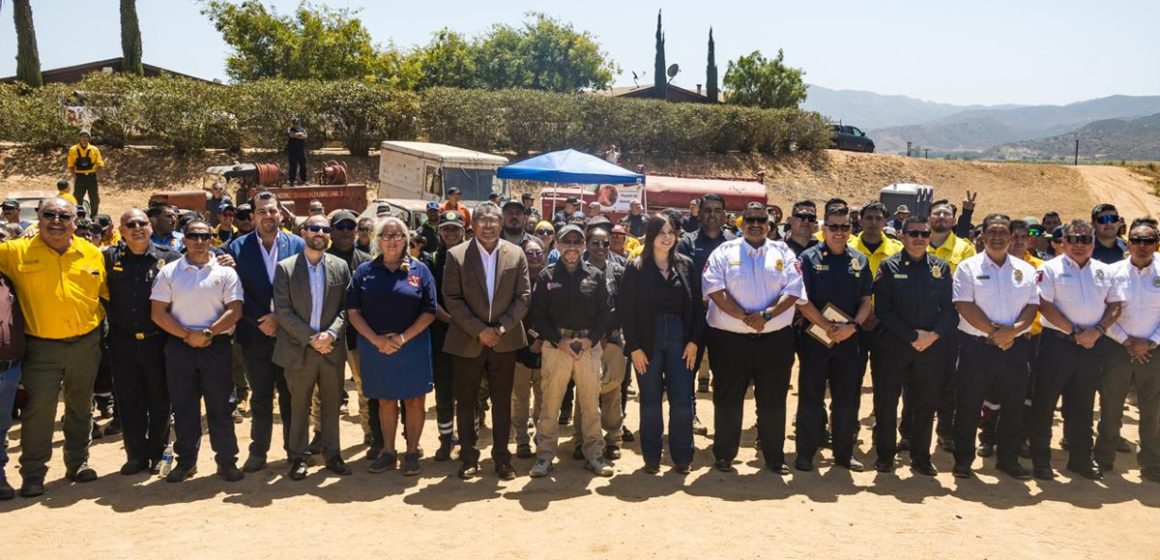 Arranca en Baja California curso forestal binacional con más de 200 brigadistas