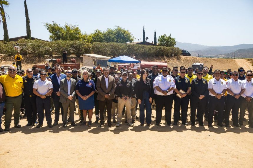 Arranca en Baja California curso forestal binacional con más de 200 brigadistas