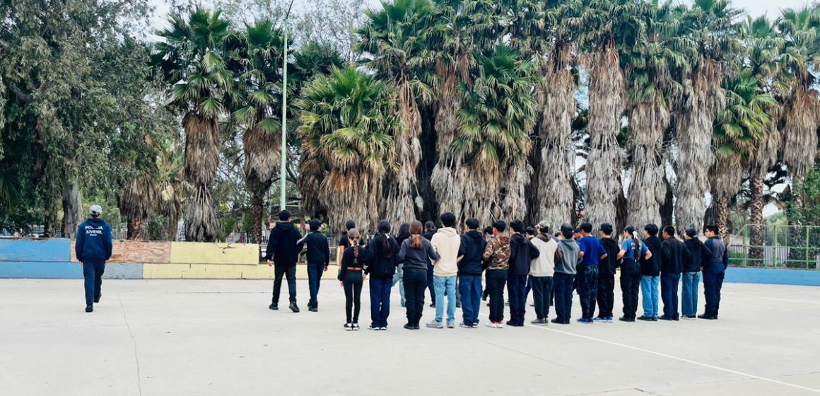 Policía Juvenil refuerza valores y disciplina entre menores de Tecate