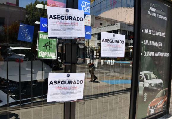Catean oficinas de ANM Motors por investigaciones de fraude