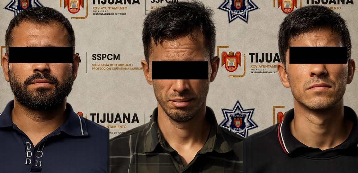 Aseguran a tres hombres con más de 100 envoltorios