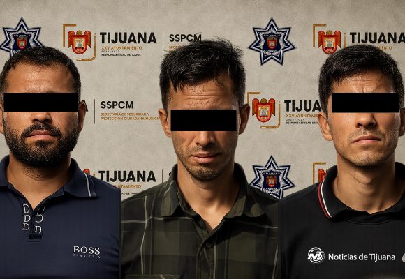 Aseguran a tres hombres con más de 100 envoltorios