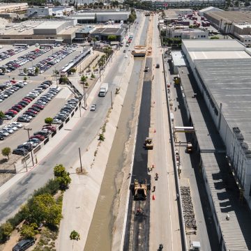 Avanzan obras para reducir descargas al Río Tijuana