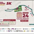 Cierran parcialmente vialidades en Tecate por carrera atlética