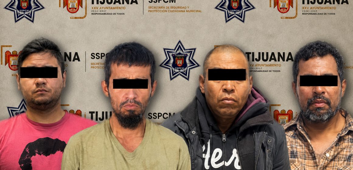 Caen cuatro personas con órdenes de aprehensión
