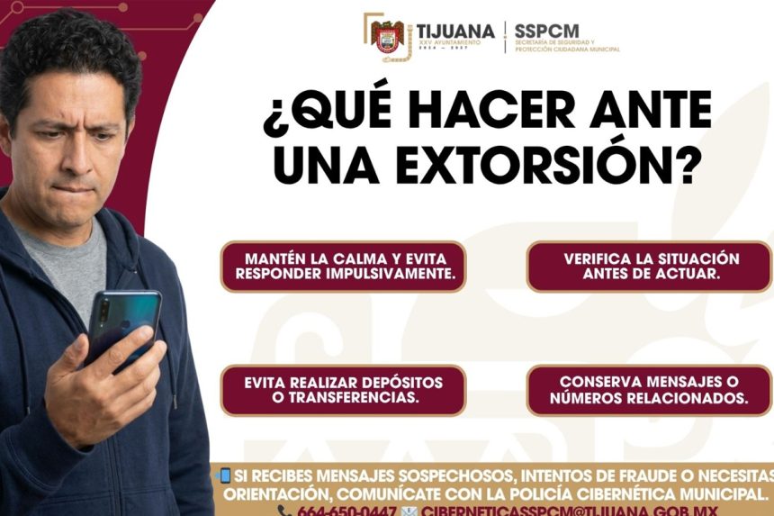 1 Exhorta SSPCM a prevenir extorsiones telefónicas y fraudes digitales