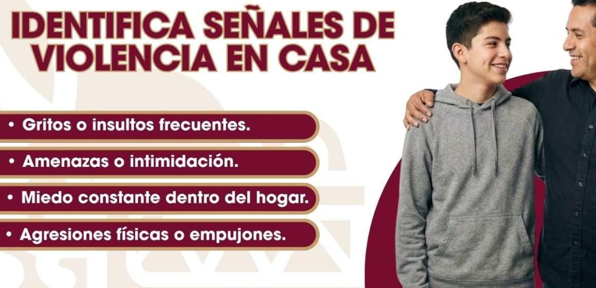 1 Exhorta SSPCM a identificar y denunciar señales de violencia familiar