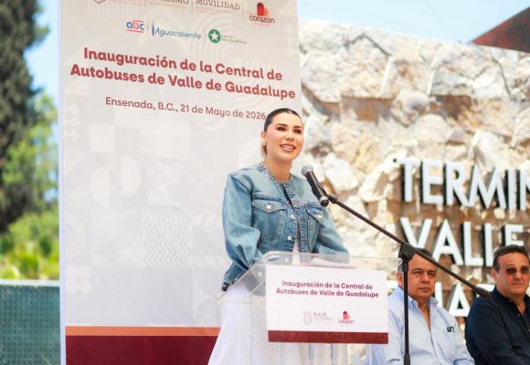 Con nueva terminal y tranvía turístico, impulsan conectividad del Valle de Guadalupe