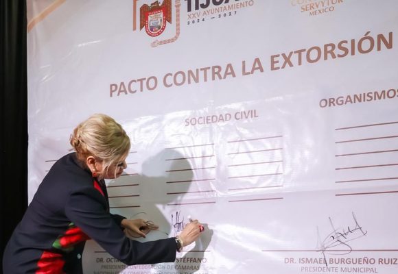 Lanzan frente común contra la extorsión en Tijuana