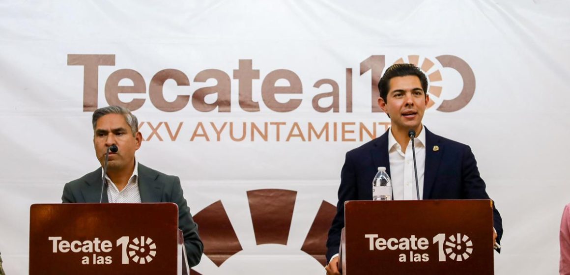 Resultados de operativos en Tecate; destacan detenciones y aseguramientos
