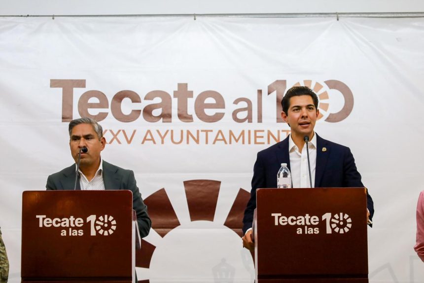 1 Resultados de operativos en Tecate; destacan detenciones y aseguramientos