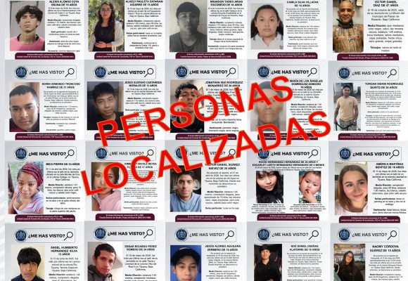 Localizan a 21 personas con reporte de desaparición en Tijuana y Rosarito