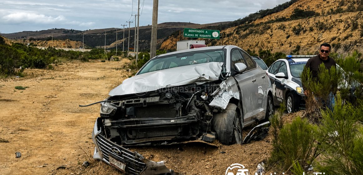 Patrulla iba a emergencia y termina chocada sobre el bulevar 2000