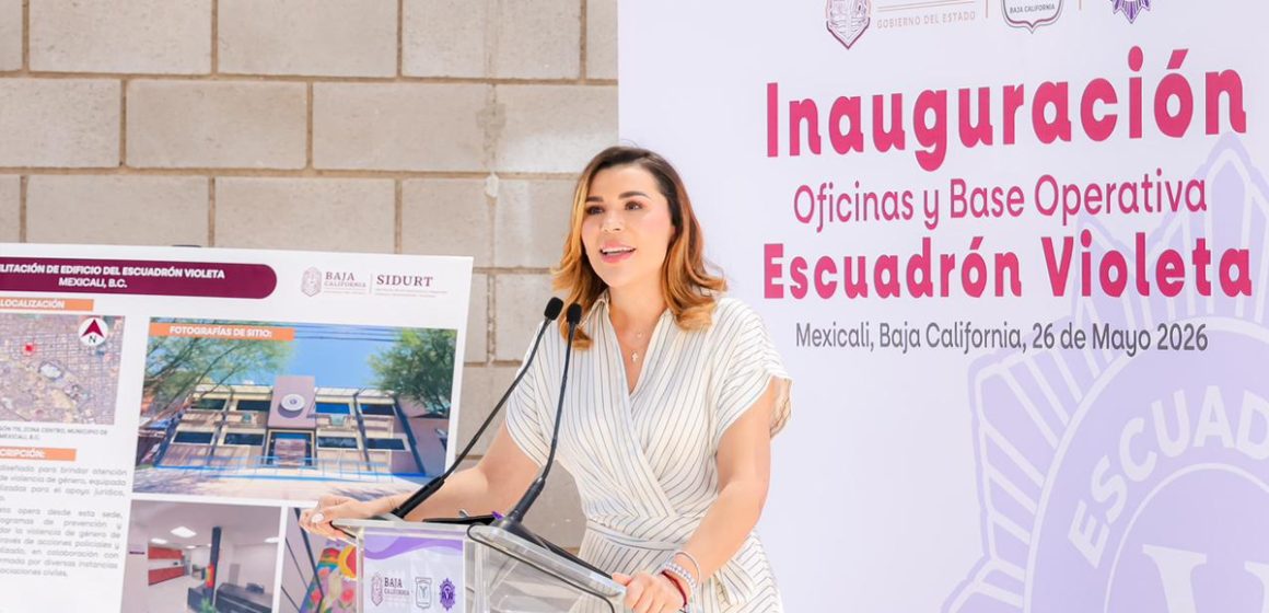 Nuevo edificio Violeta reforzará atención a mujeres en Mexicali