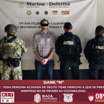 Rescatan en San Felipe a dos menores sustraídos por su padre en EU