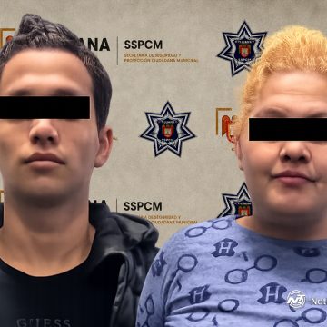 Detienen a dos personas armadas; uno tenía orden por homicidio