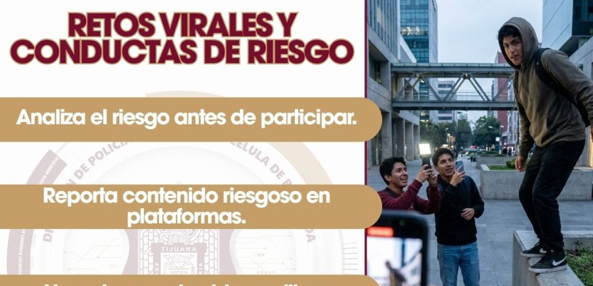 SSPCM alerta a jóvenes por riesgos de retos virales
