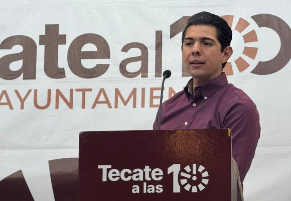 Reubicarán puente peatonal en la colonia Cuauhtémoc de Tecate para seguridad de estudiantes