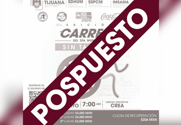 Reprograman carrera 5K; será el 7 de junio