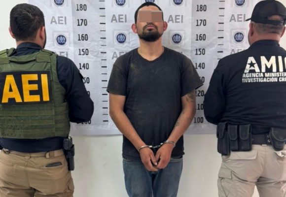 Capturan en Tecate a presunto homicida buscado en Sonora