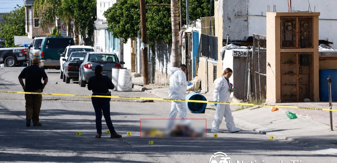 Ejecutan a “El Camarón” en la colonia Oaxaca con arma de alto poder