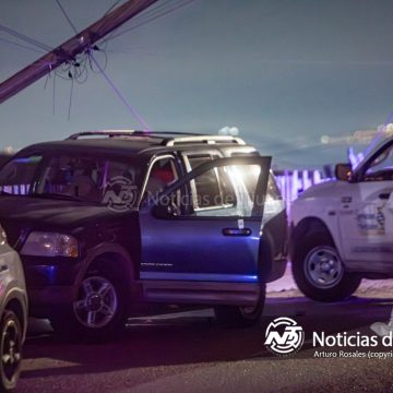 Asesinan a conductor y termina impactado contra un poste en el Laurel