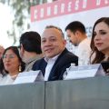 Encabeza secretario general desfile del Día del Trabajo en Mexicali