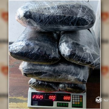 Localizan 27 kilos de presunto cristal abandonados en vehículo