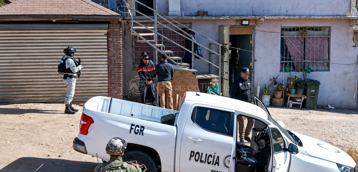 Rescatan a 26 personas presuntamente privadas de la libertad durante cateo en Tijuana