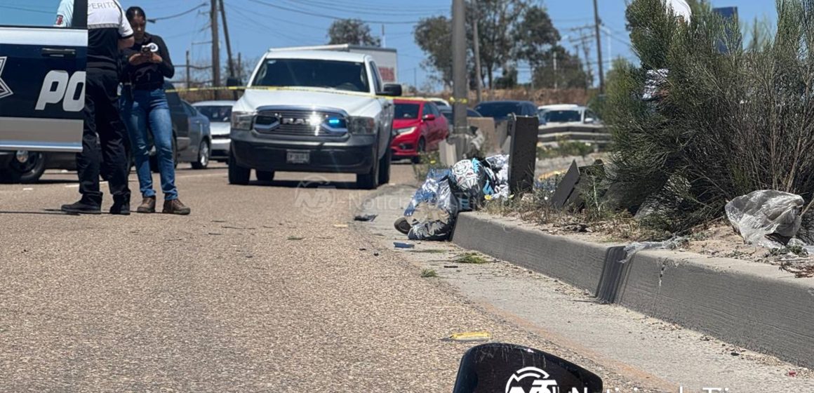 Motociclista pierde la vida tras accidente en la libre Rosarito-Tijuana
