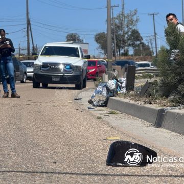 Motociclista pierde la vida tras accidente en la libre Rosarito-Tijuana