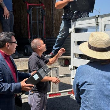 Entrega Ayuntamiento más de 4 toneladas de equipo para reciclaje
