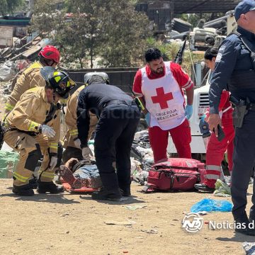 TTTT Camión prensa a trabajador de recicladora en Tijuana