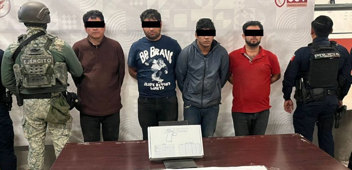 Persecución en el Mariano Matamoros termina con cuatro detenidos armados