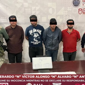 Persecución en el Mariano Matamoros termina con cuatro detenidos armados