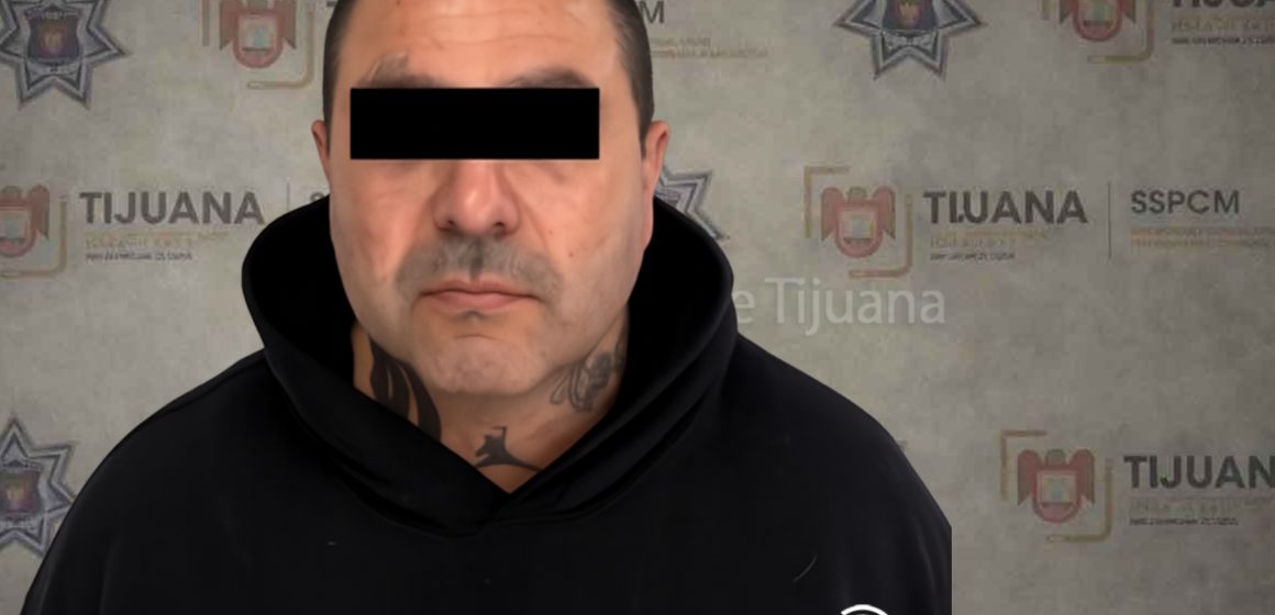 Detienen en Tijuana a hombre buscado en Estados Unidos por agredir a su pareja