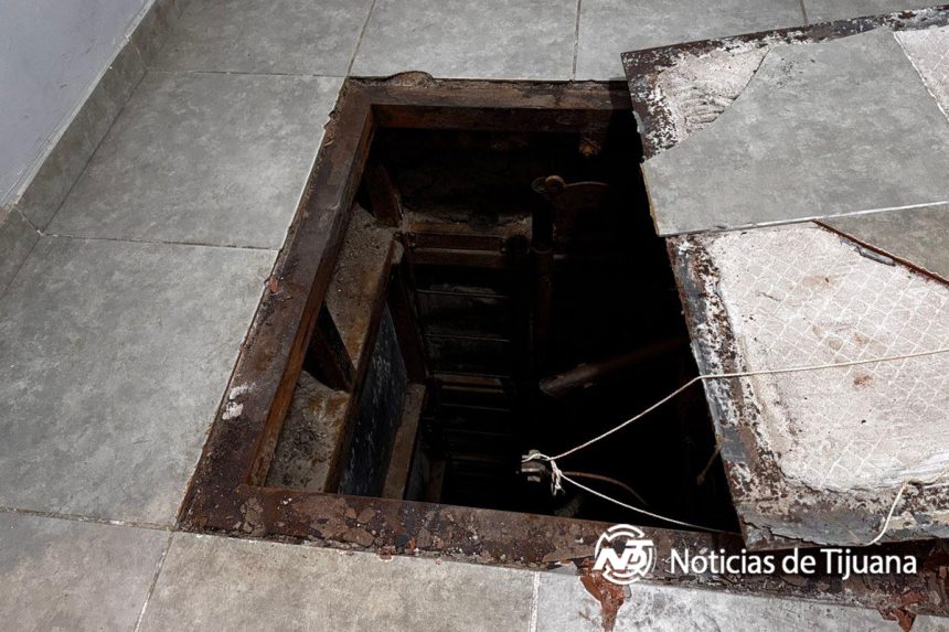 solo Localizan narcotúnel que ya cruzaba a USA en la Garita de Otay