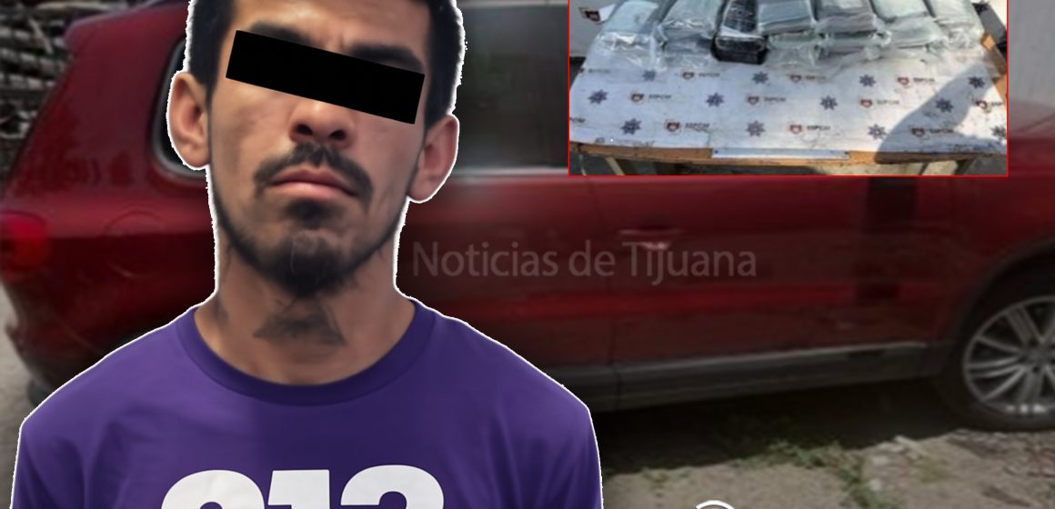xz Le roba la camioneta en una gasolinera y lo capturan con 17 paquetes de cocaína