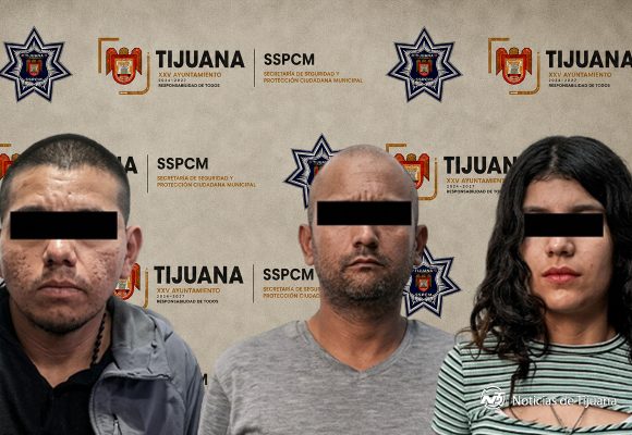 Caen presuntos homicidas con arma y auto robado