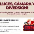 Disfrutarán familias de cine al aire libre en la colonia Juárez