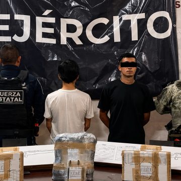 1 Caen presuntos sicarios armados en persecución