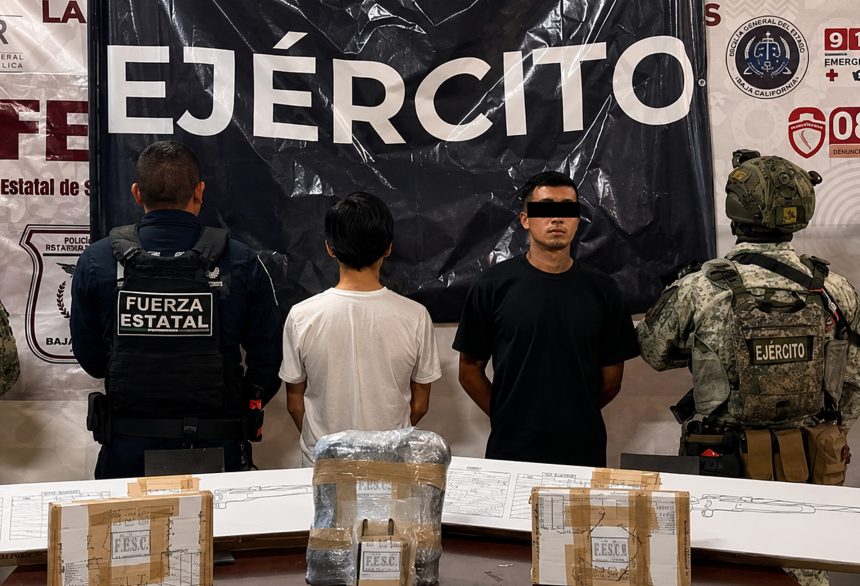 1 Caen presuntos sicarios armados en persecución