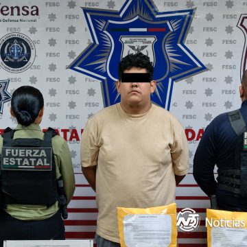 1 Cae “El Ñoño” con arma y más de 800 gramos de marihuana